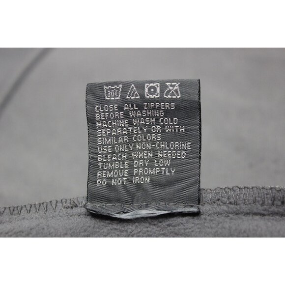 New Balance women's gray fleece lined full zip hooded softshell jacket 1X - Picture 9 of 11